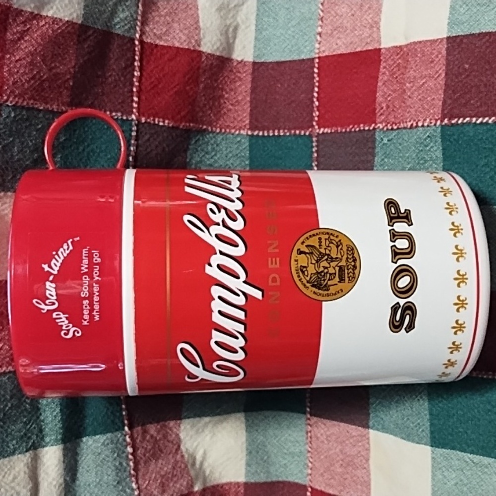 Campbell's Soup Thermos w/lid